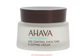 Gesichtspflege - AHAVA Time To Age Cont. Even Tone Sleep. Cr. - 697045158638