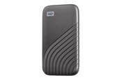 SSD - SANDISK WD My Passport SSD - 4TB - Grau - Extern SSD - WDBAGF0040BGY-WESN
