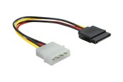 Stromkabel (Intern) - DeLOCK power cable - SATA power to 4 PIN internal power - 15 cm - 60100