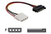 Stromkabel (Intern) - DeLOCK power cable - SATA power to 4 PIN internal power - 12 cm - 60115