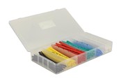 Netzwerkzubehör - DeLOCK Heat Shrink Tube Box Assorted Colors (100-Pack) - 86264