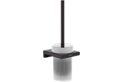 Reinigung - Hansgrohe addstoris toilet brush matt black - 41752670