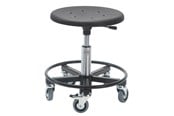 Haus & Garten - Global Roller stool sigma 400rs with footring base - seat height 32-39 cm - 1040011000