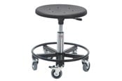 Haus & Garten - Global Roller stool sigma 400rs with footring base - seat height 38-51 cm - 1030011000