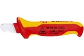 Werkzeuge für elektrische Arbeiten - KNIPEX Abmantelungsmesser, mit Gleitschuh - 98 53 03