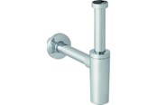Ersatzteile & Zubehör - Geberit dip tube trap for washbasin horizontal outlet: d40mm g1 1/4 bright chrome-plated - 151.035.21.1