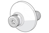 Dusch- und Montagezubehör - Oras Ex-connector with flange - 204110X/2