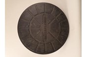 Wasserversorgungsprodukte - Gavatec Cover for water meter well ø400 mm in plastic - 14 5820.410
