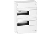 Schaltkästen und Schränke - Schneider Electric Enclosure wall-mounted panel resi9 cx reis9 board 2 row 13 modulator white ral9003 without door - R9H13842