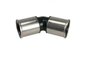 Alu pex Systeme - Henco press bend 45° 50 x 50 mm - 27PK-5050
