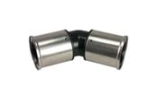 Alu pex Systeme - Henco press bend 45° 40 x 40 mm - 27PK-4040