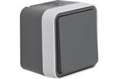 Schaltereinheiten - Berker Switch no contact surface mounted grey w1 - 50453525
