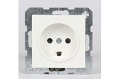 Schaltereinheiten - Berker Socket outlet danish version s/b polar white - 6647761909