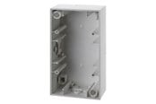 Schaltereinheiten - Berker Surface mounted housing 2gang s1 polar white - 10429909
