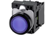 Druckknöpfe und Signalgeräte - Siemens Illuminated pushbutton blue - 3SU1102-0AB50-1BA0