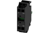 Druckknöpfe und Signalgeräte - Siemens Contact module with 1 contact element 1 no spring-type terminal for front plate mounting - 3SU1400-1AA10-3BA0