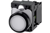 Druckknöpfe und Signalgeräte - Siemens Illuminated pushbutton white - 3SU1102-0AB60-1BA0