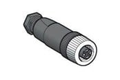 Sensortechnik - TELEMECANIQUE SENSORS Plug m12 strai.connect. 4 pins - XZCC12FDM40B