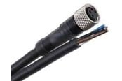 Sensortechnik - TELEMECANIQUE SENSORS Pur cable m8 4-pin female straight 2 meters - XZCP0941L2