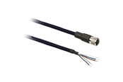 Maschinensicherheit - TELEMECANIQUE SENSORS M12 connector female straight 5poles 25m pre-wired - XZCP1164L25