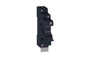 Komponenten für Schaltkästen und Schränke - Schneider Electric Zelio rsb plug-in relay premounted in socket with varistor and legend 1 c/o 12a contact and 230vac supply - RSB1A120P7PV
