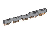 Komponenten für Schaltkästen und Schränke - Schneider Electric Busbar - GV2G454