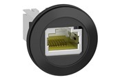 Druckknöpfe und Signalgeräte - Schneider Electric Rj45 port for ø22 mm mounting for ethernet female/female connector on both sides - XB5PRJ45