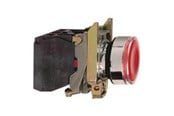 Druckknöpfe und Signalgeräte - Schneider Electric Harmony lamp print complete with led and flat printing surface with spring return in red color 24vac / dc supply 1xno + 1xnc xb4bw34b5 - XB4BW34B5