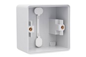Schaltereinheiten - Niko-Servodan Splashproof surface-mounting box with two single flexible inputs grey - 700-83101