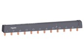 Komponenten für Schaltkästen und Schränke - Schneider Electric Acti9 comb busbar - 3l+n - 18 mm pitch - 12 modules - 100 a - A9XPH412