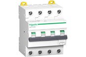 Komponenten für Schaltkästen und Schränke - Schneider Electric Acti9 ic60 rcbo residual current circuit breaker with overcurrent protection 4p 32 a 30 ma type a c curve 6 ka 6000 a - A9D67432