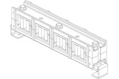 Schaltkästen und Schränke - Cubic Busbar holder complete s2000/s2000hd - 0142-0000