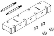 Schaltkästen und Schränke - Cubic Protection busbar holder inlet cpl  s225 - 0880-0200S