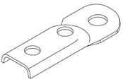Schaltkästen und Schränke - Cubic Wall bracket - 0036-0000
