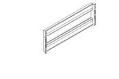 Schaltkästen und Schränke - Tabula Escutcheon plate 3x1m - 220E3031