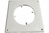 Ventilation - Fremex cover plate 165x165mm ø80/100 white - 832.49.1651.9