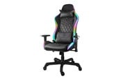 Gaming Stühle - Deltaco DC410 RGB Gaming Chair Gaming Stuhl - PU-Leder - Bis zu 120 kg - GAM-080
