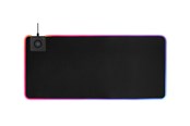 Mauspads & Zubehör - Deltaco GAMING XL RGB Mousepad with integrated QI Wireless Charging - GAM-092