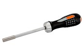 Handwerkzeuge  - BAHCO Ratcheting screwdriver bits incl. ph 1 ph 2 pz 1 pz 2 slotted 4.5 and 5.5 - 808050