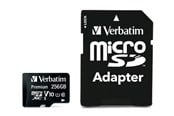 Speicherkarten - Verbatim Premium microSD/SD - 90MB/s - 256GB - 44087