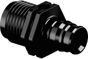 PEX-Systeme - Uponor q&e adapter male thread ppsu black 20 x 34 - 1008663
