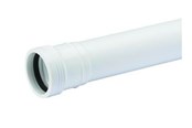 Entwässerungsprodukte - Wavin Wafix pp pipe with sleeve 40 x 250 mm white - 1420002