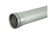 Entwässerungsprodukte - Wavin Wafix pp pipe with sleeve 110 x 500 mm grey - 1430404