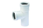 Entwässerungsprodukte - Wavin Wafix pp branch 88.5° ø32 x ø32 mm white - 1440402