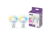 Smart-Home - WiZ Tunable GU10 Smart Spot Light 2-pack - Dimmable warm-to-cold White LED - 929003772242