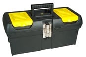 Werkzeugkisten & Aufbewahrungssysteme - Stanley 16 2000 metal latchtoolbox (16013) - 1-92-065
