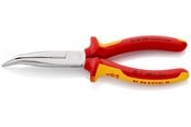 Handwerkzeuge  - KNIPEX Flachrundzangen mit Schneide, (Storchschnabelzangen) - 26 26 200