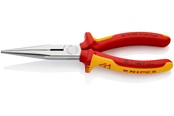 Handwerkzeuge  - KNIPEX Flachrundzangen mit Schneide, (Storchschnabelzangen) - 26 16 200