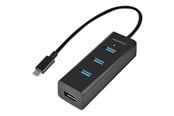 USB-Hubs - AXAGON HUE-S2C - Hub - 4 Ports USB-Hubs - USB 3.2 - 4 - Schwarz - HUE-S2C