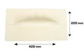 Haus & Garten - Work>it Plaster float Yellow-PUR 220 x 420mm - 76212
